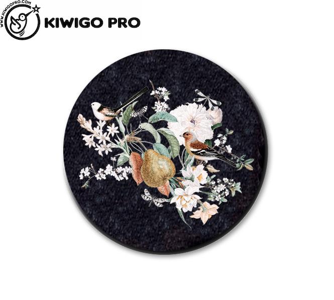 【圓形】3C手機眼鏡彩印擦拭布貼