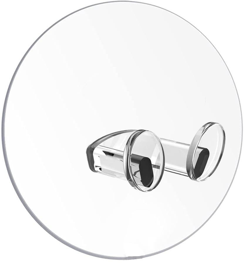 【圓形】無痕牙刷插頭掛勾(可彩印)