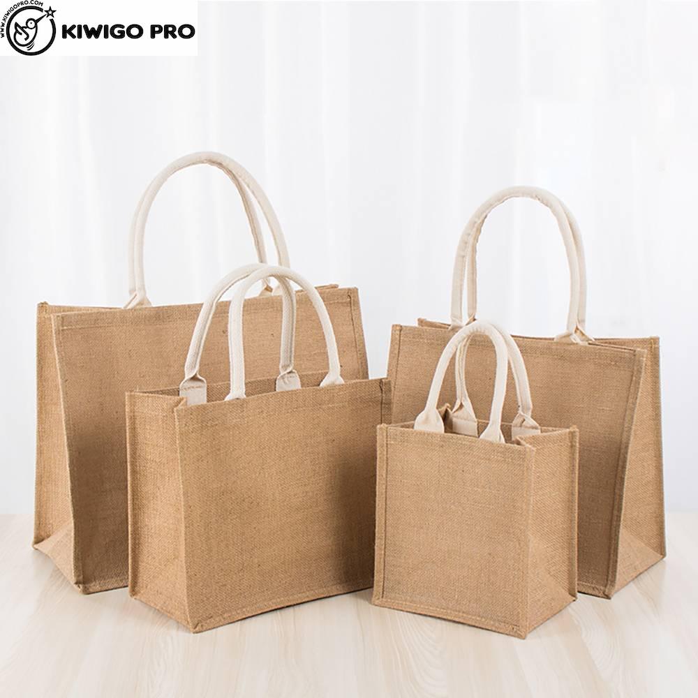 【kiwigopro】麻布手提購物袋