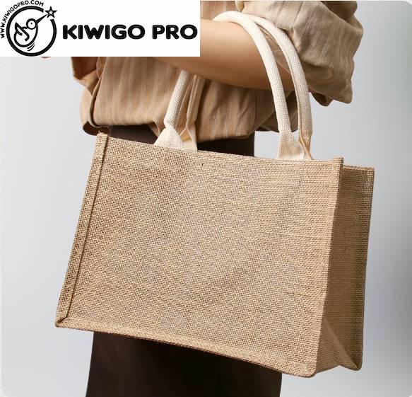 【kiwigopro】黃麻袋麻袋手提袋|無印良品麻布袋麻布手提袋亞麻袋麻布包